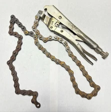 Petersen Vise Grip 20R With 36” Chain Used 
