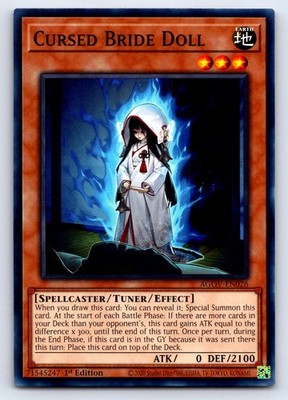 Cursed Bride Doll Common Age of Overlord AGOV-EN026 LP