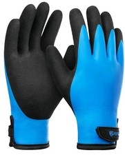 KAYGO Waterproof Thermal Work Gloves Double Latex Coated Good Grip and Dexter M
