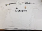 Real Madrid 2005-06 Home Shirt Zidane #5 Adidas Siemens Jersey Galacticos L/XL