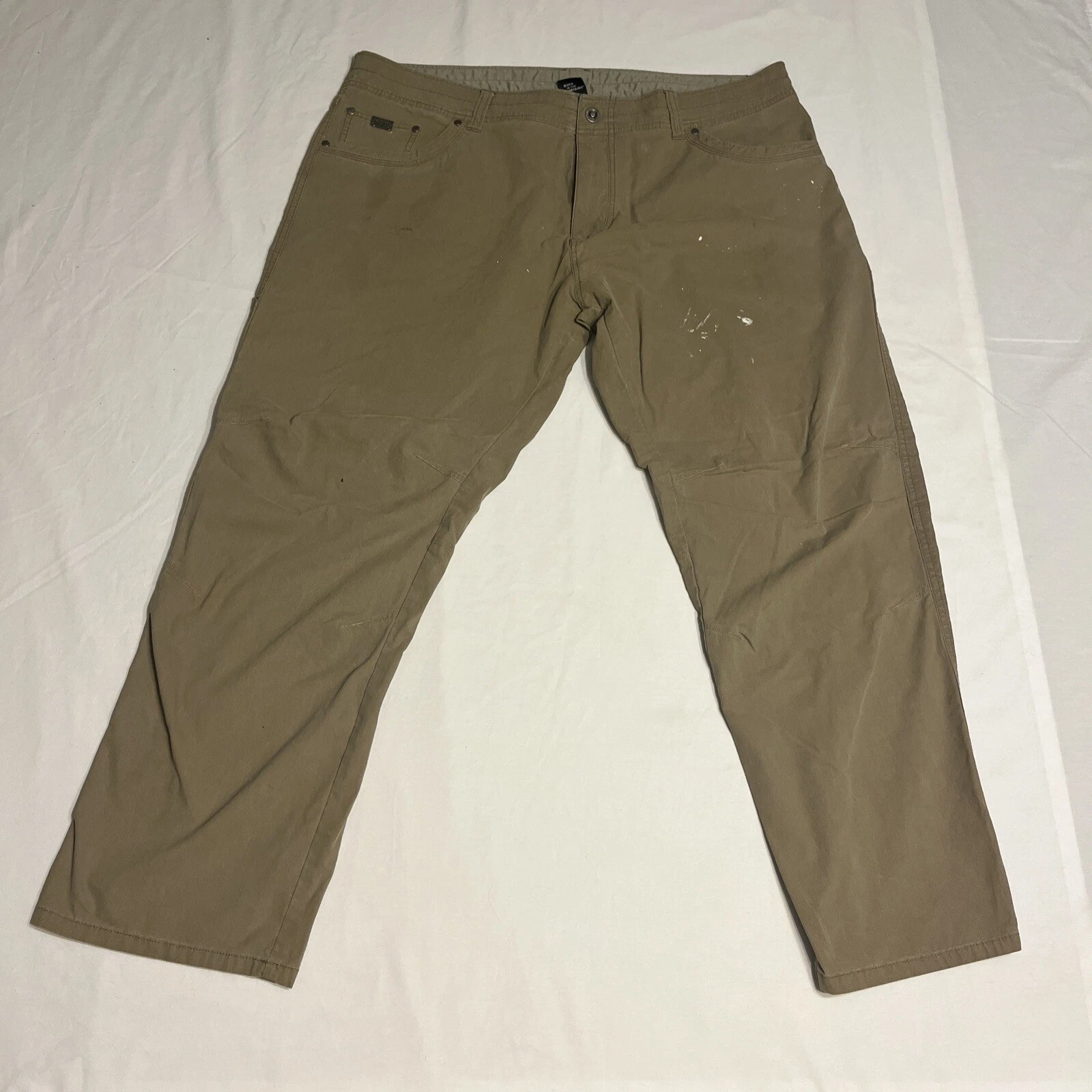 Kuhl Pants Men 42 X 30 Tan Brown Vintage Patina Dye Outdoors Hike
