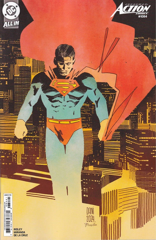 Superman in Action Comics Nr 1084 Neuware DC 2025 new 1:25 Variant Cover E - Bild 1 von 1
