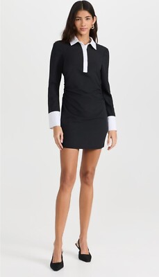 Cinq à Sept Women's Elowen Dress Size 10 Long Sleeve Shirtdress