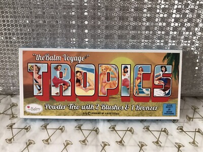 theBalm Voyage Tropics Powder Trio mit 2 Rouge & 1 Bronzer 8,5g Neu