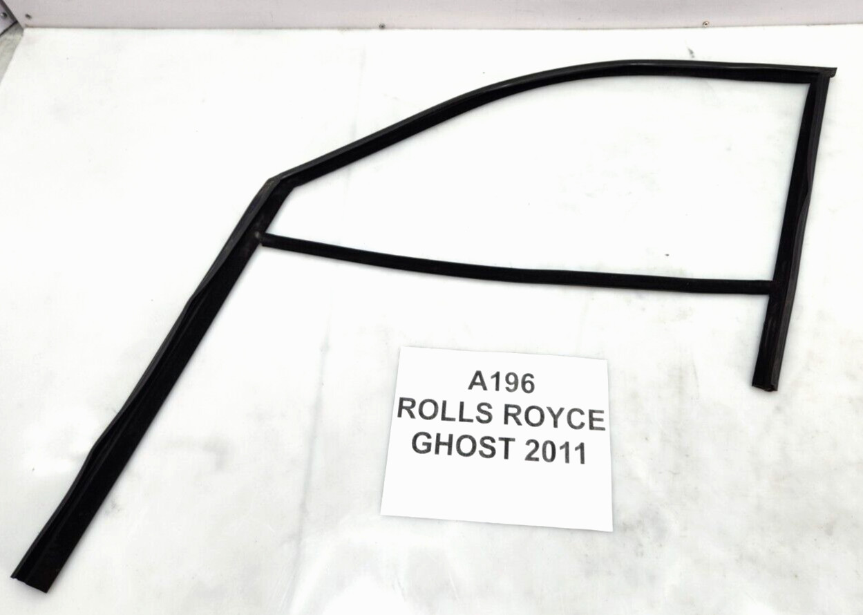 ✅ 10-14 OEM Rolls-Royce Ghost RR4 Front Left Driver Door Rubber Window Guide