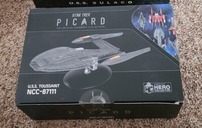 Eaglemoss Star Trek Starships Picard USS Toussaint NCC-87111 Eaglemoss Star Trek Starships Picard USS Toussaint NCC-87111