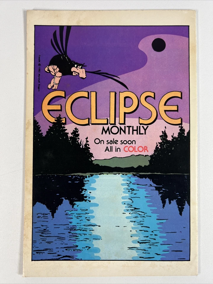 Ms Trees Thrilling Detective Adventures #3 (1983) Frank Miller Pin-Up ~ Eclipse - Image 2 of 3