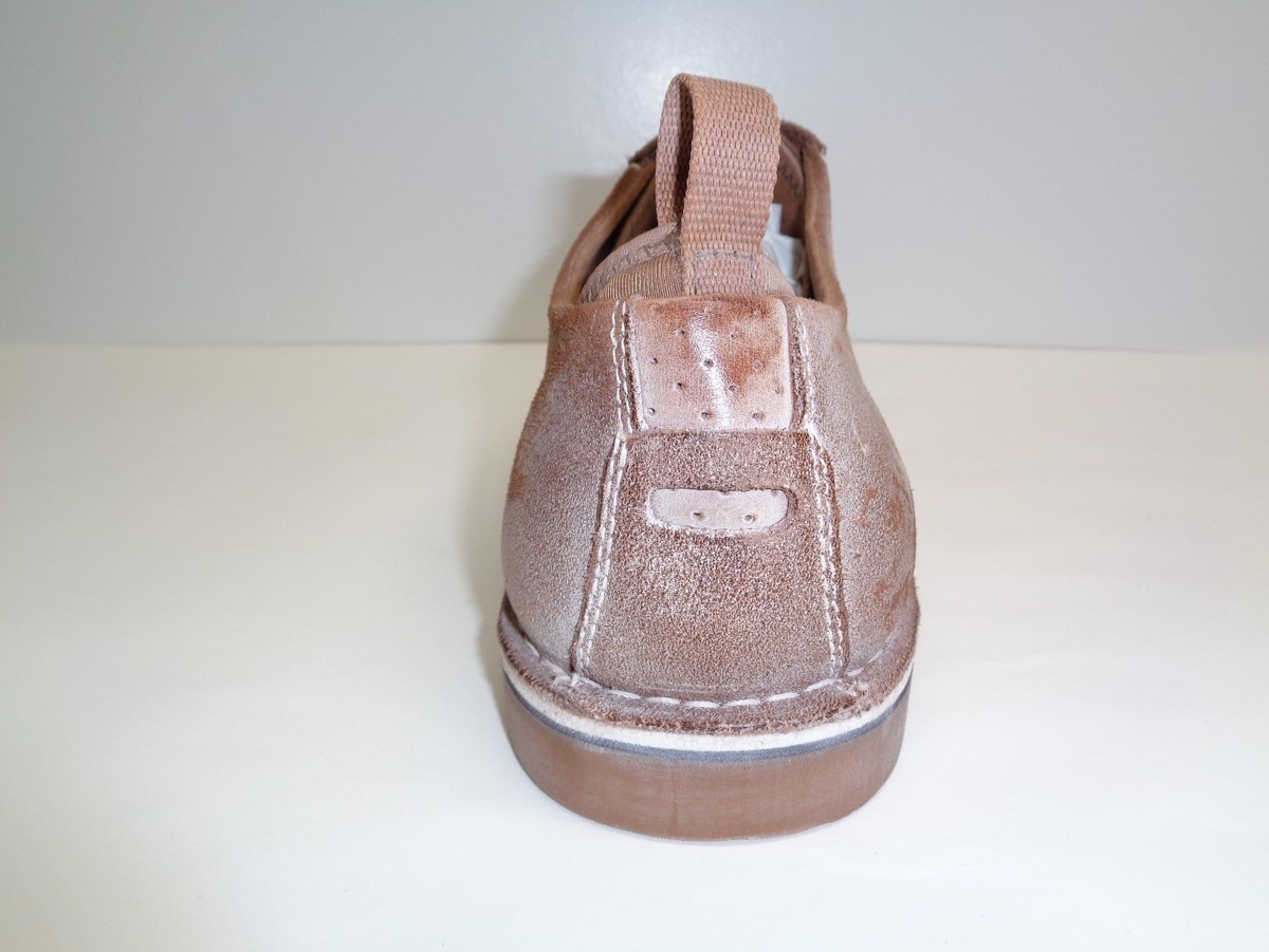 Steve Madden Size 13 M STARK Tan Distressed Leather Oxfords  display picture 2