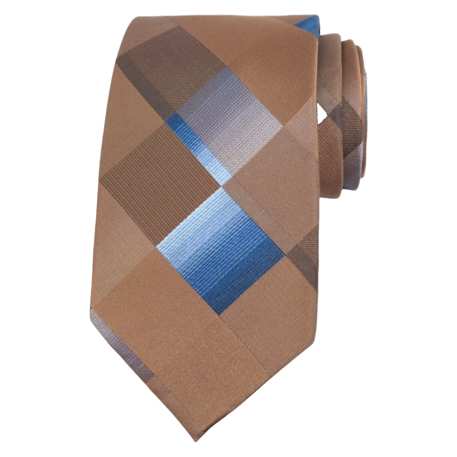 Marrón Kenneth Cole Reaction lazos de seda 100% para De hombre