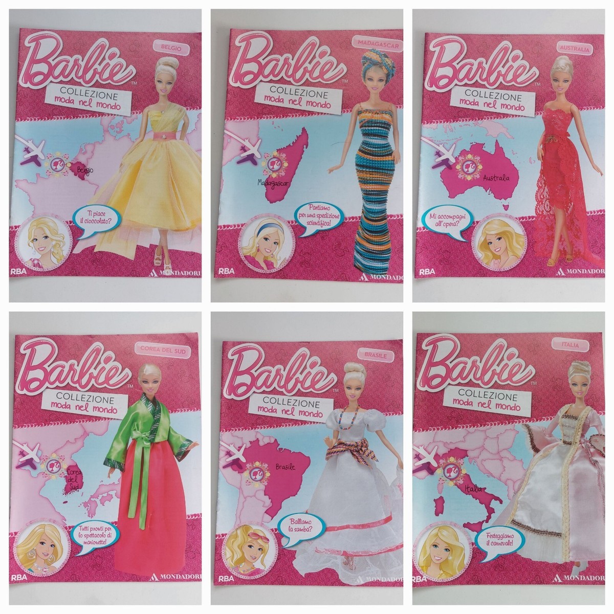 Barbie Moda Tutte Le Barbie Del Mondo Barbie Barbiestyle Bambola