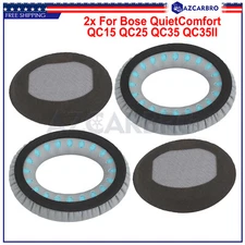2x For Bose Quiet Comfort QC35 QC35II Earpad Headphones New Gray Ear Pad Cushion