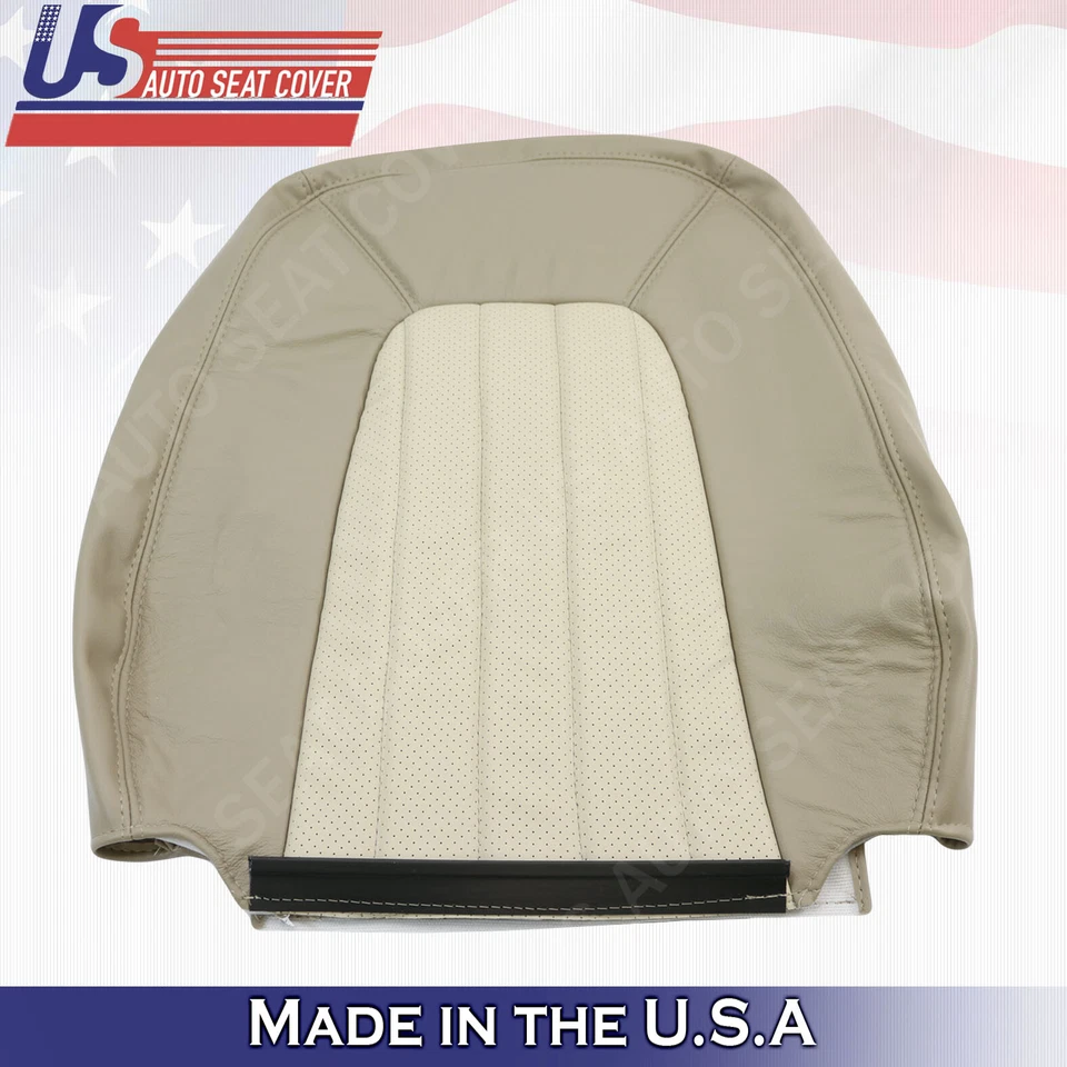 Mercury Mountaineer 2002 2003 2004 2005 pasajero parte superior inferior asiento de cuero tostado Foto 2 de 4