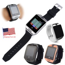 Unlocked Bluetooth Smart Watch Camera Fitness Tracker For Men Women Gifts