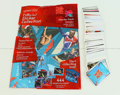 Album VIDE + Set COMPLET ''OLYMPIC GAMES - LONDON 2012'' PANINI