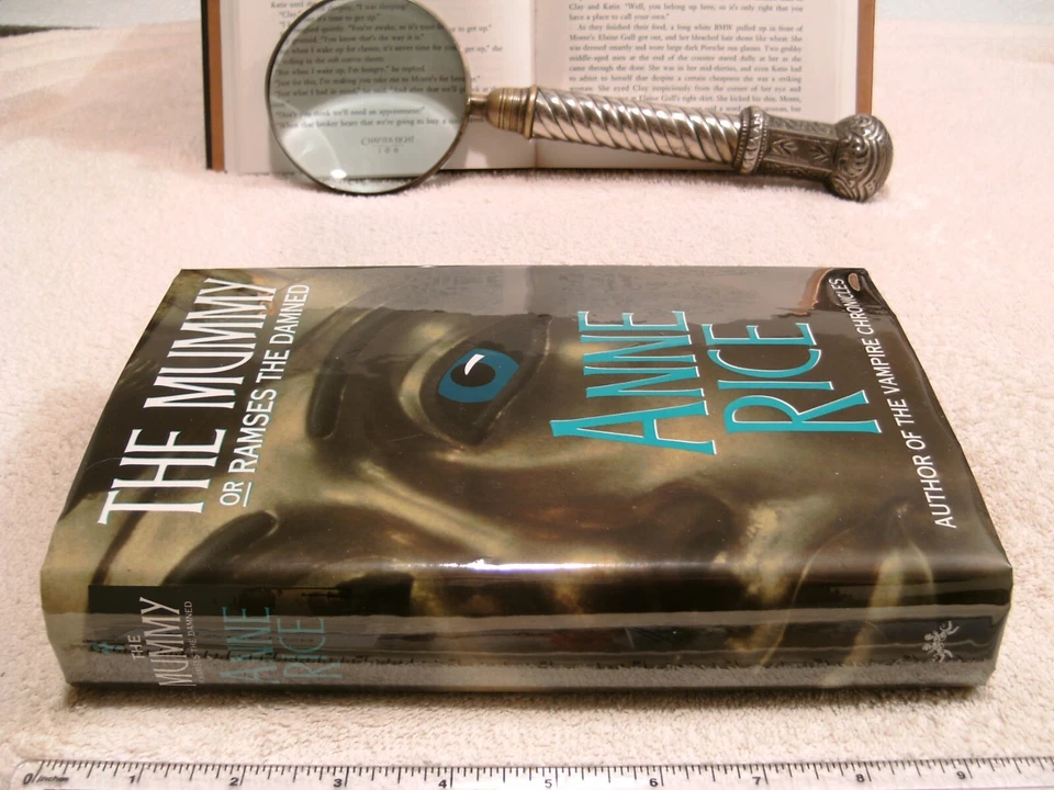 Anne Rice *THE MUMMY or RAMSES THE DAMNED* UK HC/DJ 1st Edition - 1st Printing - Image 2 of 4