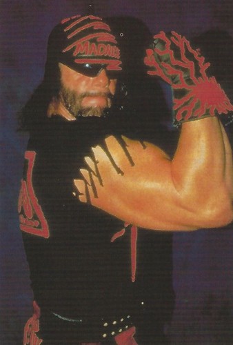 Macho Man Randy Savage #47 1998 Panini WCW/nWo Photocards card