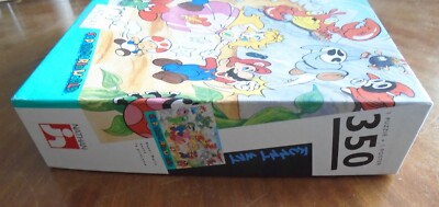 ANCIEN PUZZLE NINTENDO Super Mario World Poster 350 Pieces Nathan Funny