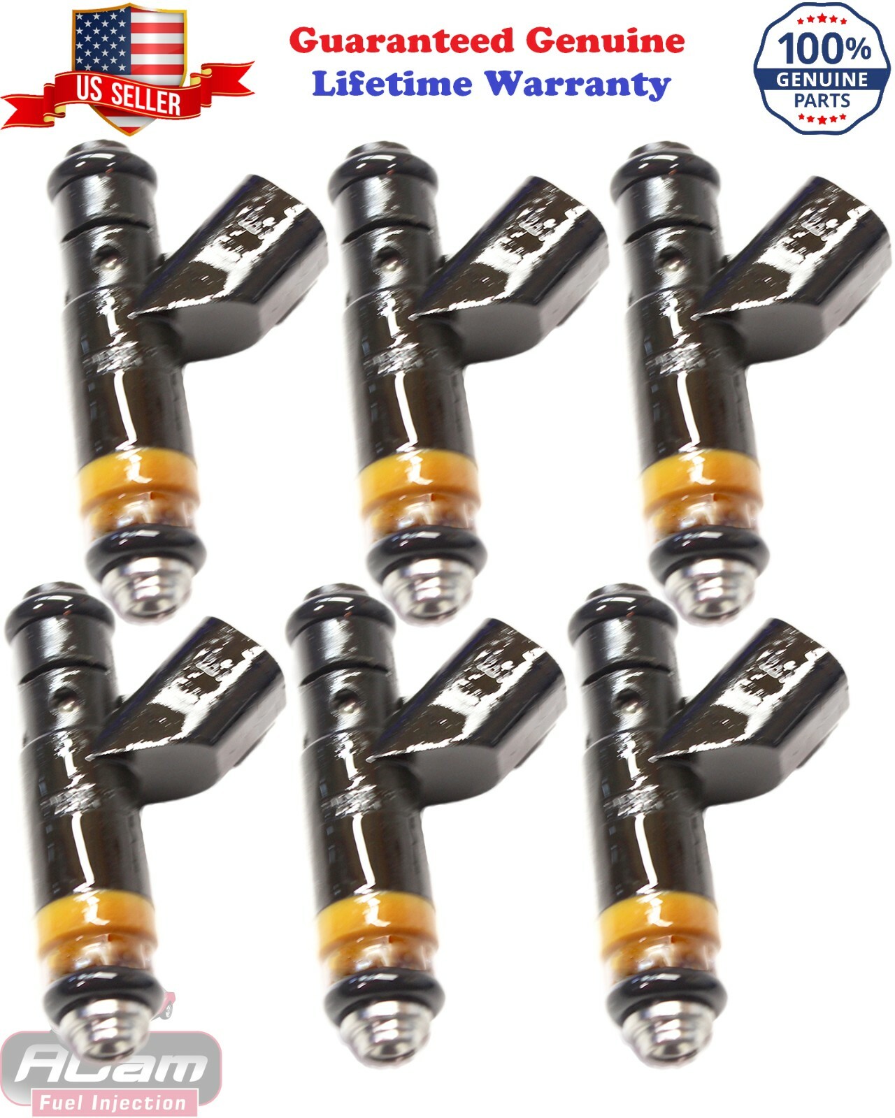 SET 5 Flow Matched Fuel Injector 07K906031C | for 2007-2014 VW Jetta 2.5L SET 5 Flow Matched Fuel Injector 07K906031C | for 2007-2014 VW Jetta 2.5L