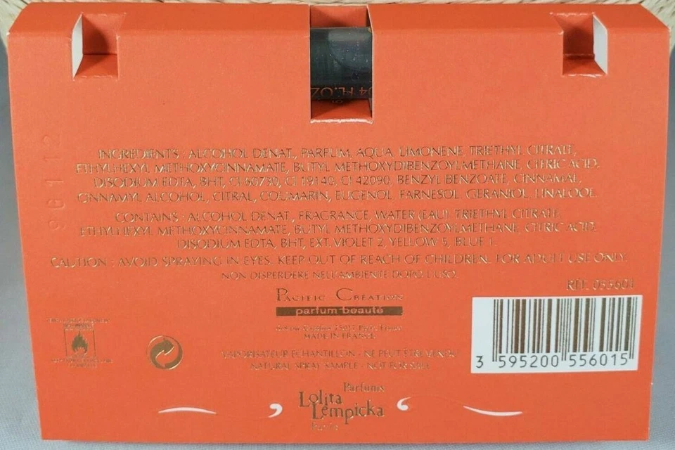 L de LOLITA LEMPICKA EDP Cardado Muestra Spray .04 OZ - LOTE DE 12 * RARO * Foto 3 de 4