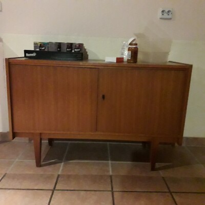 Mid Century Kommode Sideboard Danish Design Original Retro