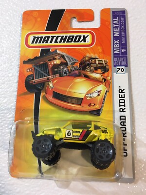 MATCHBOX Off-Road Rider ~2006 ~ 1:64 Diecast ~ Yellow | eBay