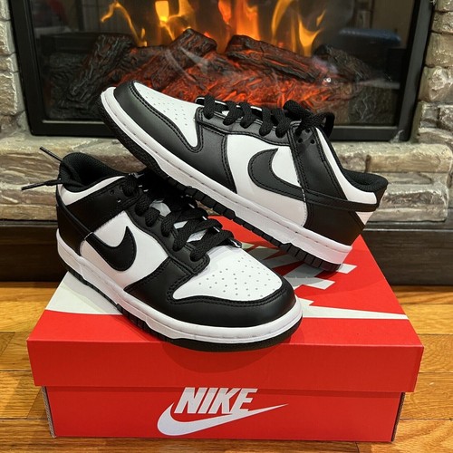 Nike Dunk Low Retro White Black Panda (GS) Size 4Y | WMNS 5.5 | CW1590-100 | NEW | eBay