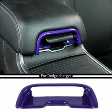 Central Armrest Box Switch Button Cover Trim Accessories For Dodge Charger 2011+