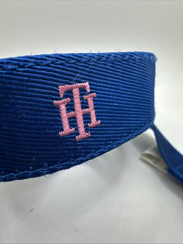 Tommy Hilfiger Belt Navy Blue TH Monogram Adjustable Reversible One Size - Picture 4 of 7