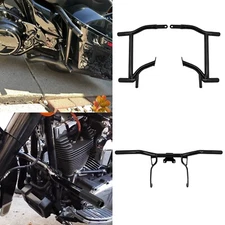 1.25" Engine Guard & Saddlebag Crash Bar For Harley Touring Road King 2014-2023