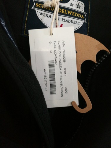 Schmuddelwedda Herren Blouson Schwarz Gr. M - Bild 2 von 5