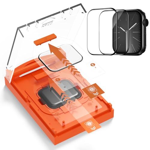 Full Coverage Screen Protector for Apple Watch Apple Watch Series 789 45mm