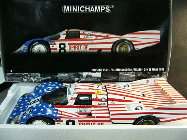 MiniChamps - 1:18 - Porsche 956 L Le Mans 1986 - Catawiki