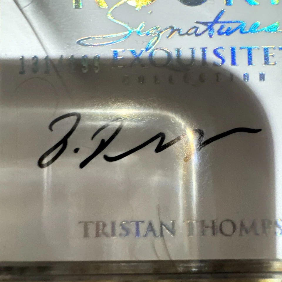 Tristan Thompson upper deck exquisite Rookie Card Auto 131/199 - Image 4 of 4
