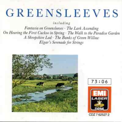 CD Butterworth / Delius / Elgar / Williams a.o. Greensleeves STILL SEALED