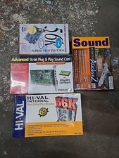 Lot Of Vtg Advanced 16-Bit Plug  Play Sound Card DRSOUND Wavetable Software