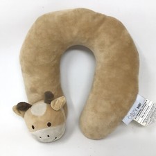 Cozy Baby Toddler Neck Support Pillow Giraffe Plush Tan 10" SL Home Fashions