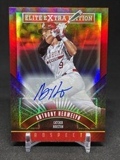 Anthony Hermelyn 2015 Elite Extra Edition Auto 110 Sooners Astros