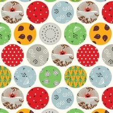 Birch Organic Fabric Charley Harper Christmas CHX 04 Ornaments Cotton