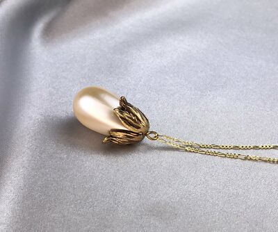 925 Sterling Vergoldete Kette ''Cafe au Lait''