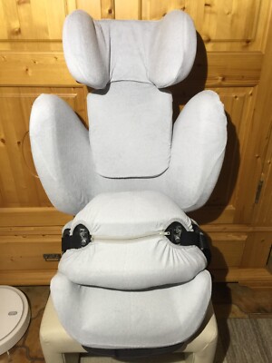 Sommerbezug Schonbezug Frottee für Cybex Pallas G I-Size NEU blaugrau