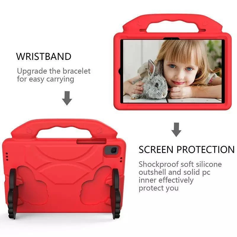 Child Friendly Kids Portable Shockproof Handle Stand Case Cover for iPad 2 3 4 - Image 4 of 4