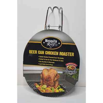 Mesquite Ridge Beer Can Chicken Roaster