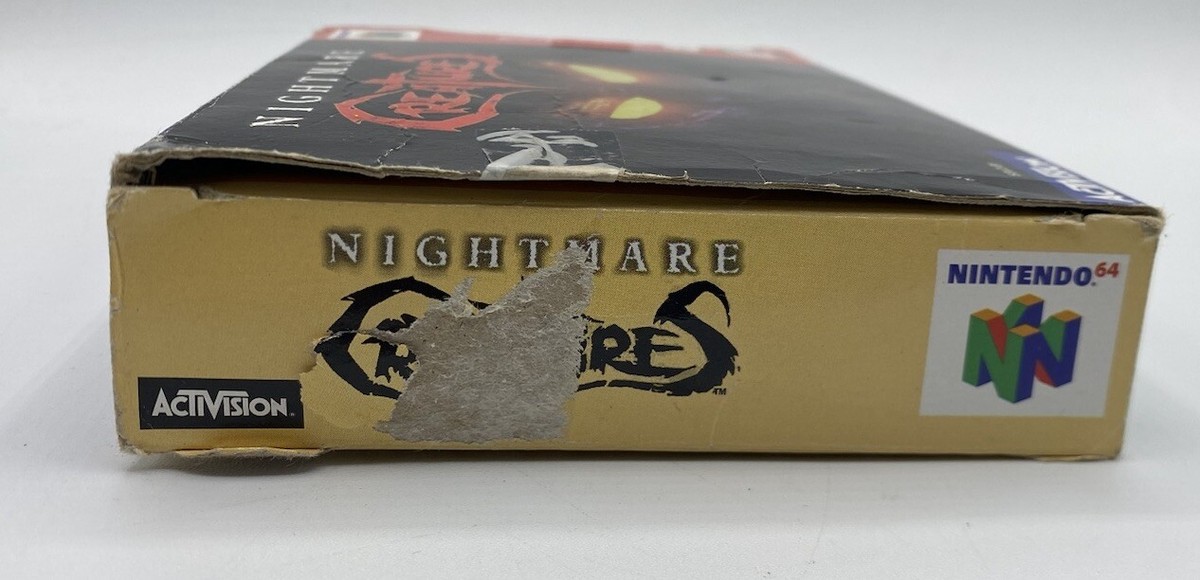 Nightmare Creatures (Nintendo 64, 1998) With Box Tested