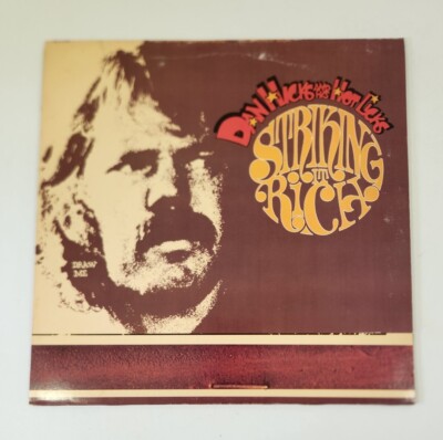 Dan Hicks & His Hot Licks - Striking It Rich -LP - Blue Thumb BTS-36 - Exc
