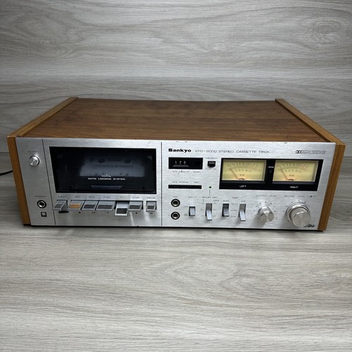 Cubierta de casete estéreo Sankyo STD-2000 para piezas/reparación LEER - Imagen 1 de 16