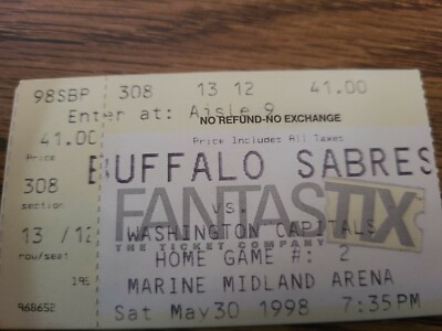 Eastern Conference Final Ticket Stub 