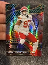 2023 Select Club Level Dragon Scale Prizm /70 Felix Anudike-Uzomah Rookie RC