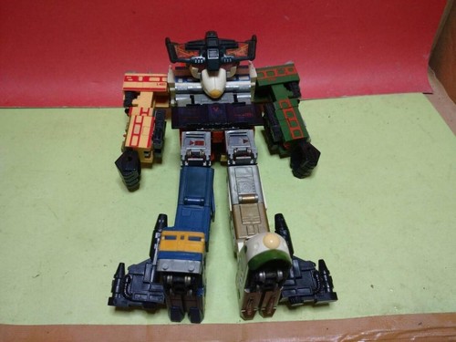 Not Raiden Super rare 30 year old used Takara Diaclone Train Robo - Picture 17 of 20