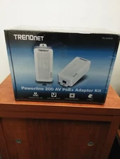 New Sealed TRENDnet Powerline 200 AV Nano Adapter TPL-308E2K ~ New Sealed