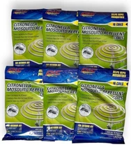 PIC Citronella Mosqu Repelling Coils 6 Packs = 60 Coils